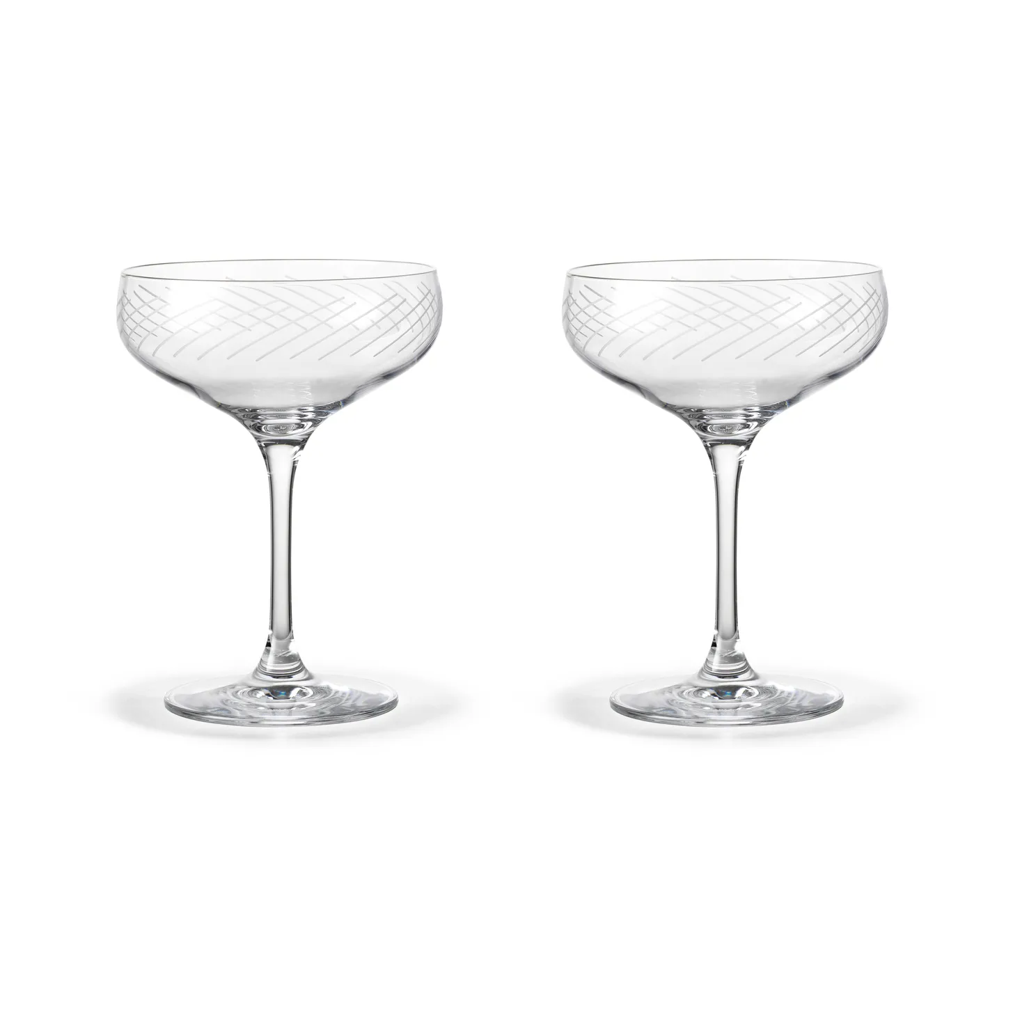 Cabernet Lines cocktail glass 29 cl 两件套装, Clear Holmegaard