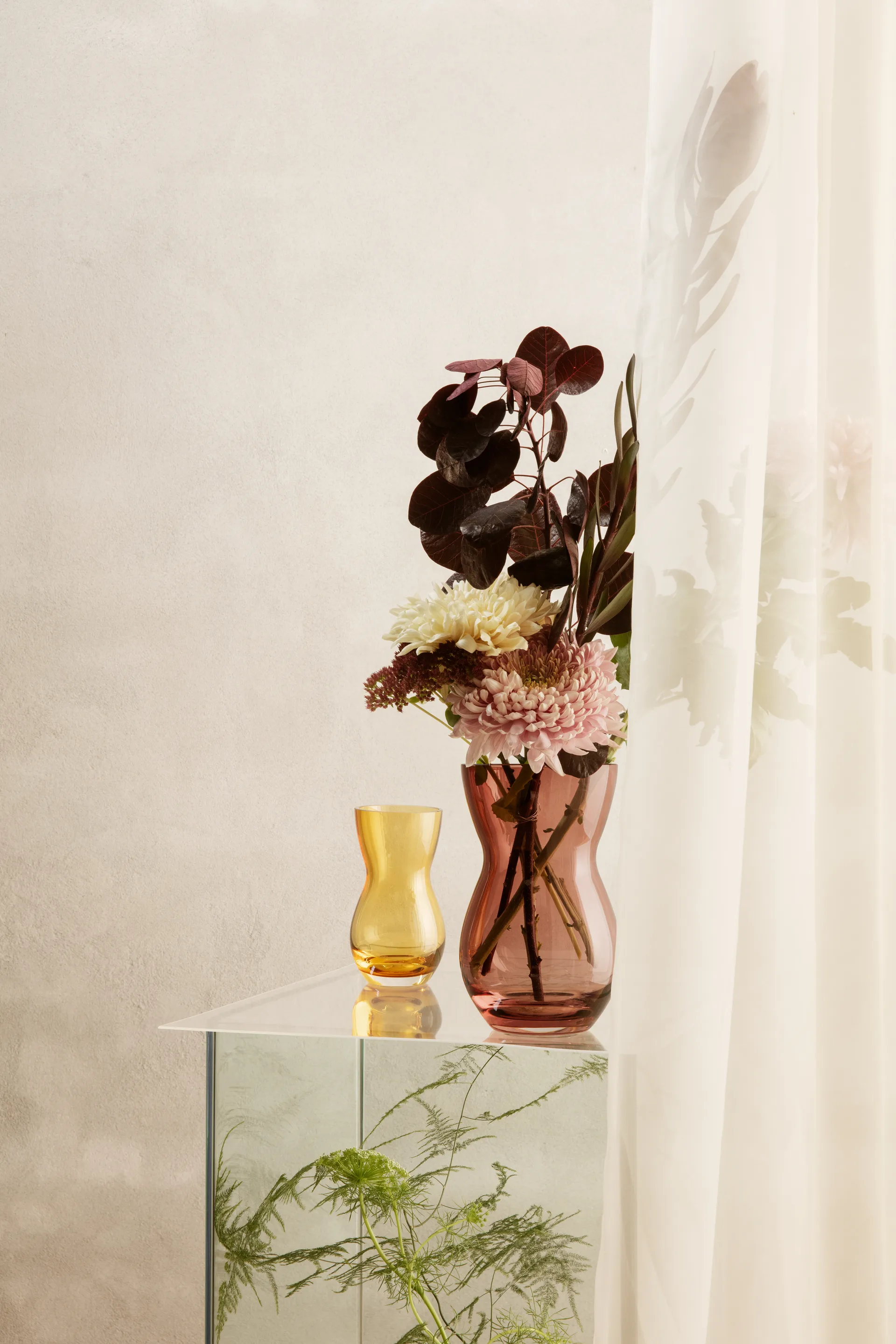 Calabas 花瓶16cm, 琥珀色 Holmegaard