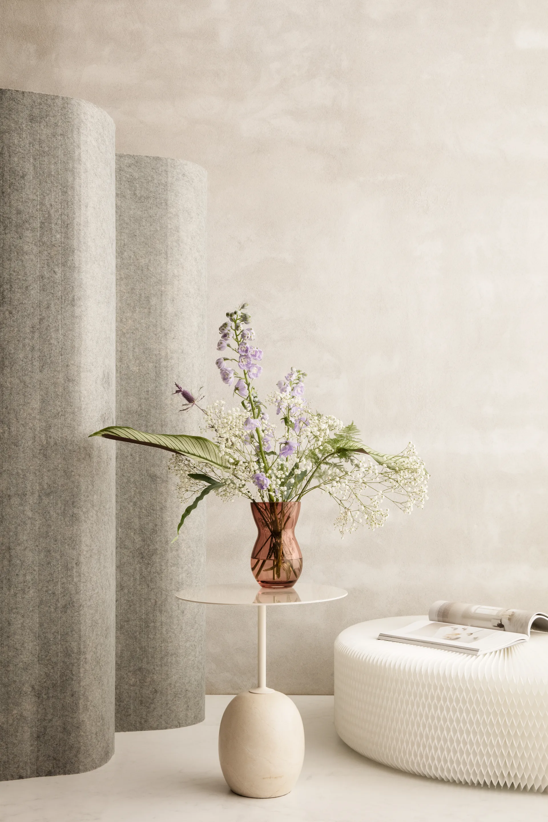 Calabas 花瓶 21 cm, Burgundy Holmegaard