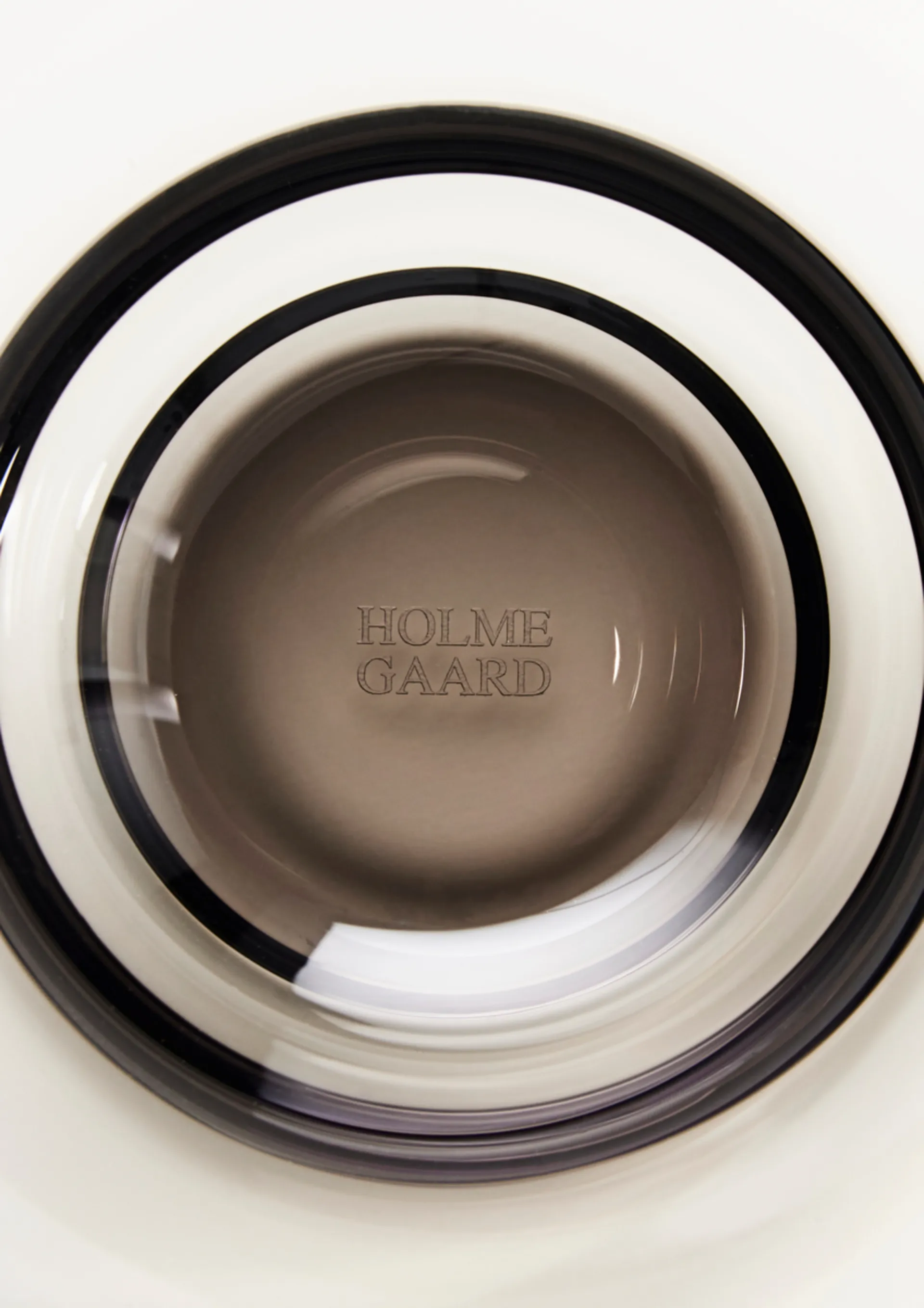 Flow 水杯 350ml, 烟熏色 Holmegaard