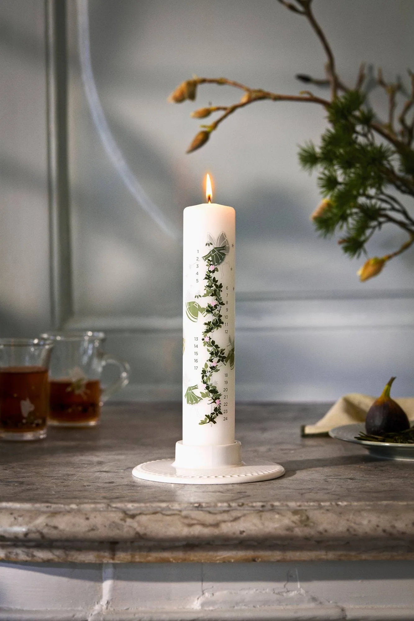 Holmegaard Christmas advent 蜡烛, 2026 Holmegaard