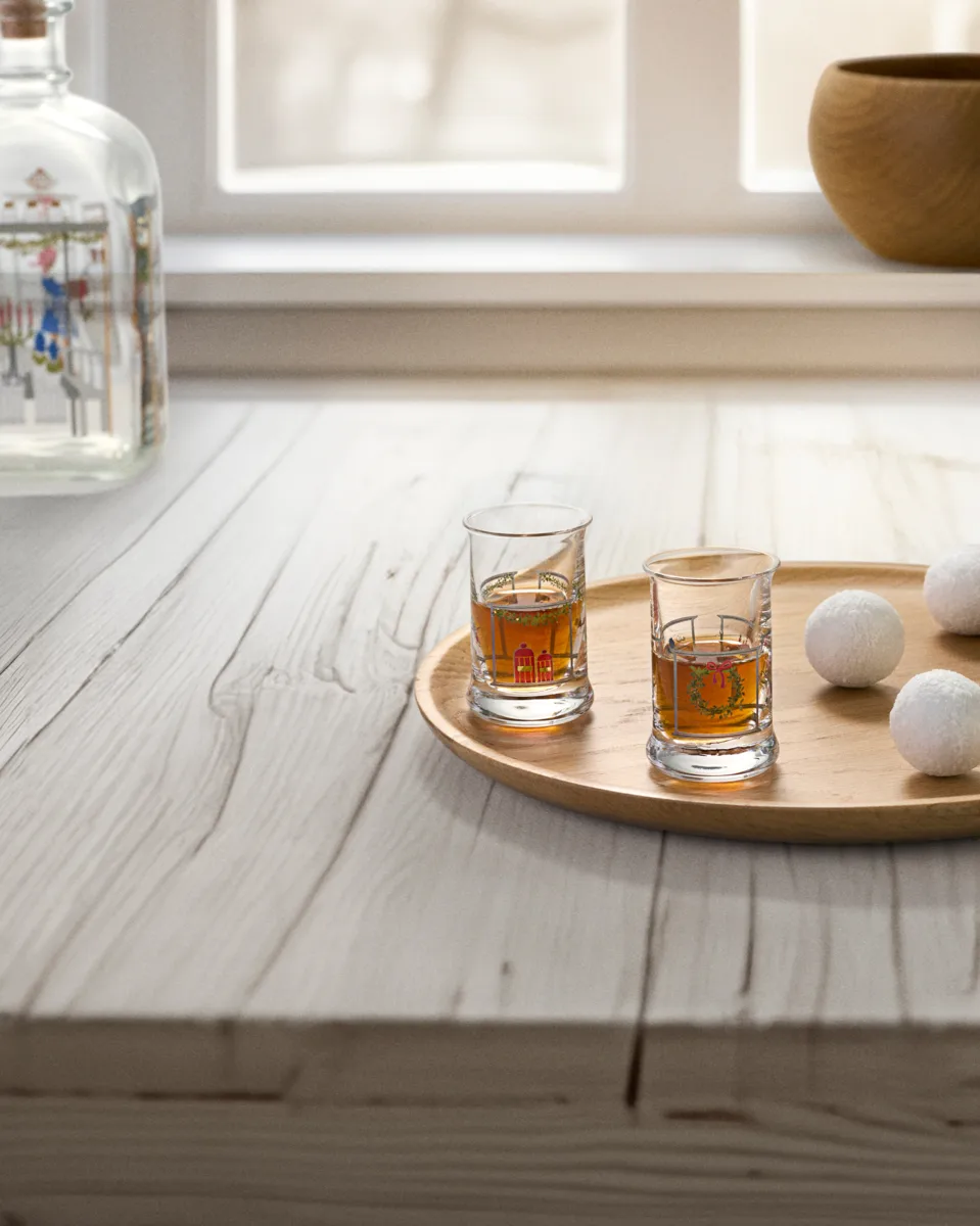 Holmegaard Christmas snaps 玻璃 两件套装, 2024 Holmegaard