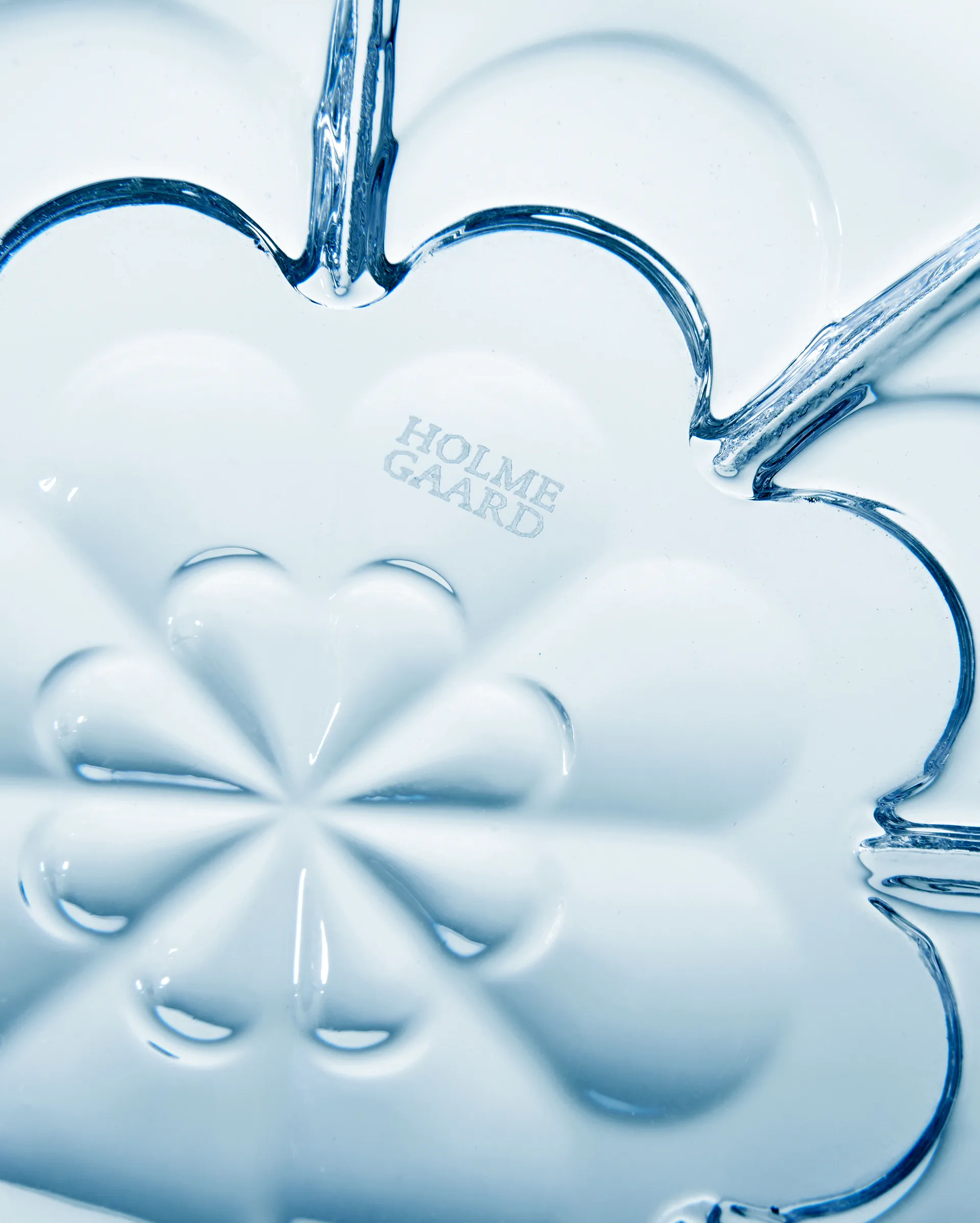 Lily 碗  Ø23 cm, 蓝色 iris Holmegaard