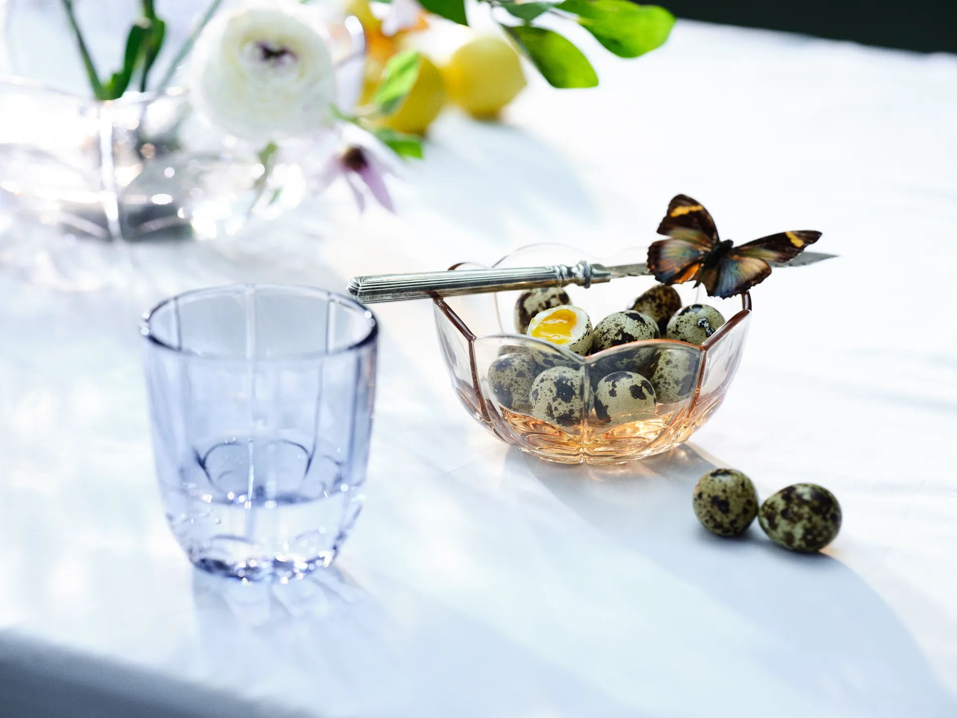 Lily 水杯 320ml 2件装, 鸢尾蓝 Holmegaard