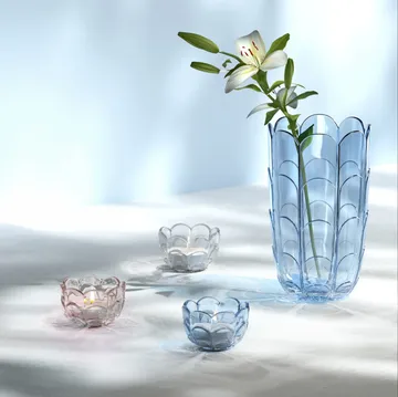 Lily 烛台Ø7cm - 鸢尾蓝色 - Holmegaard