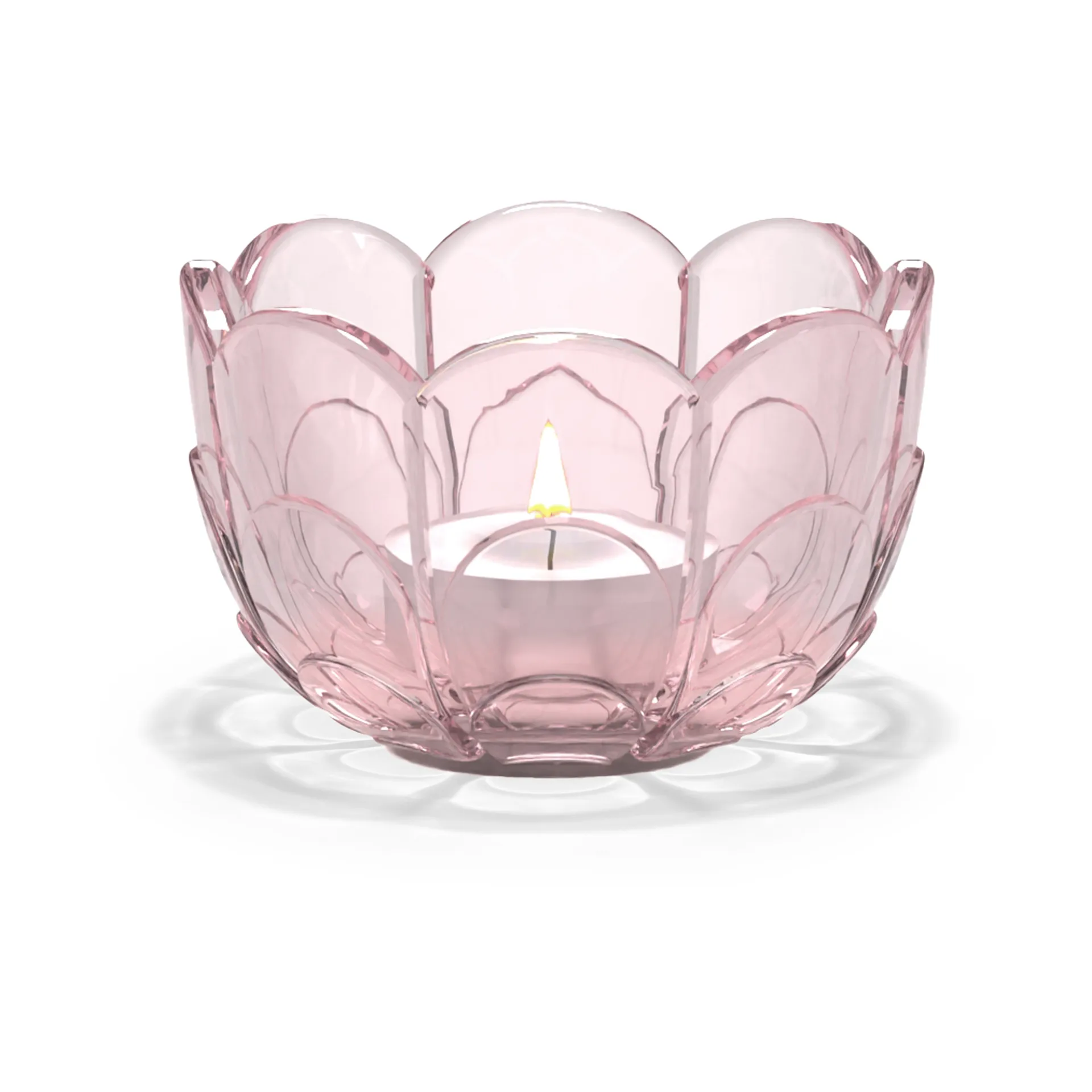Lily 烛台Ø7cm, 樱花粉 Holmegaard