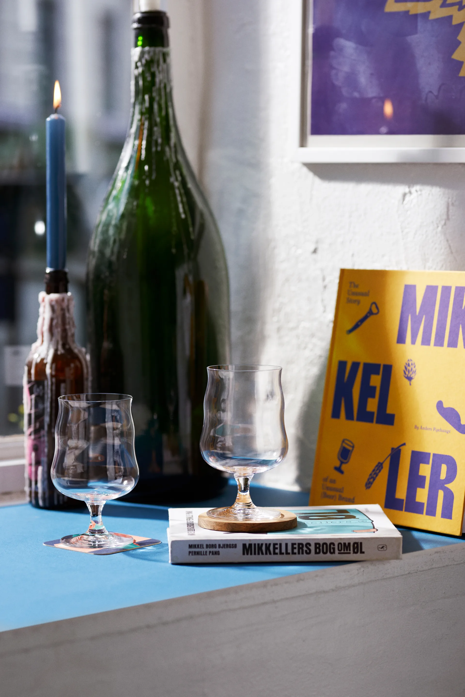 Mikkeller universal 啤酒玻璃杯 两件套装, 40 cl Holmegaard