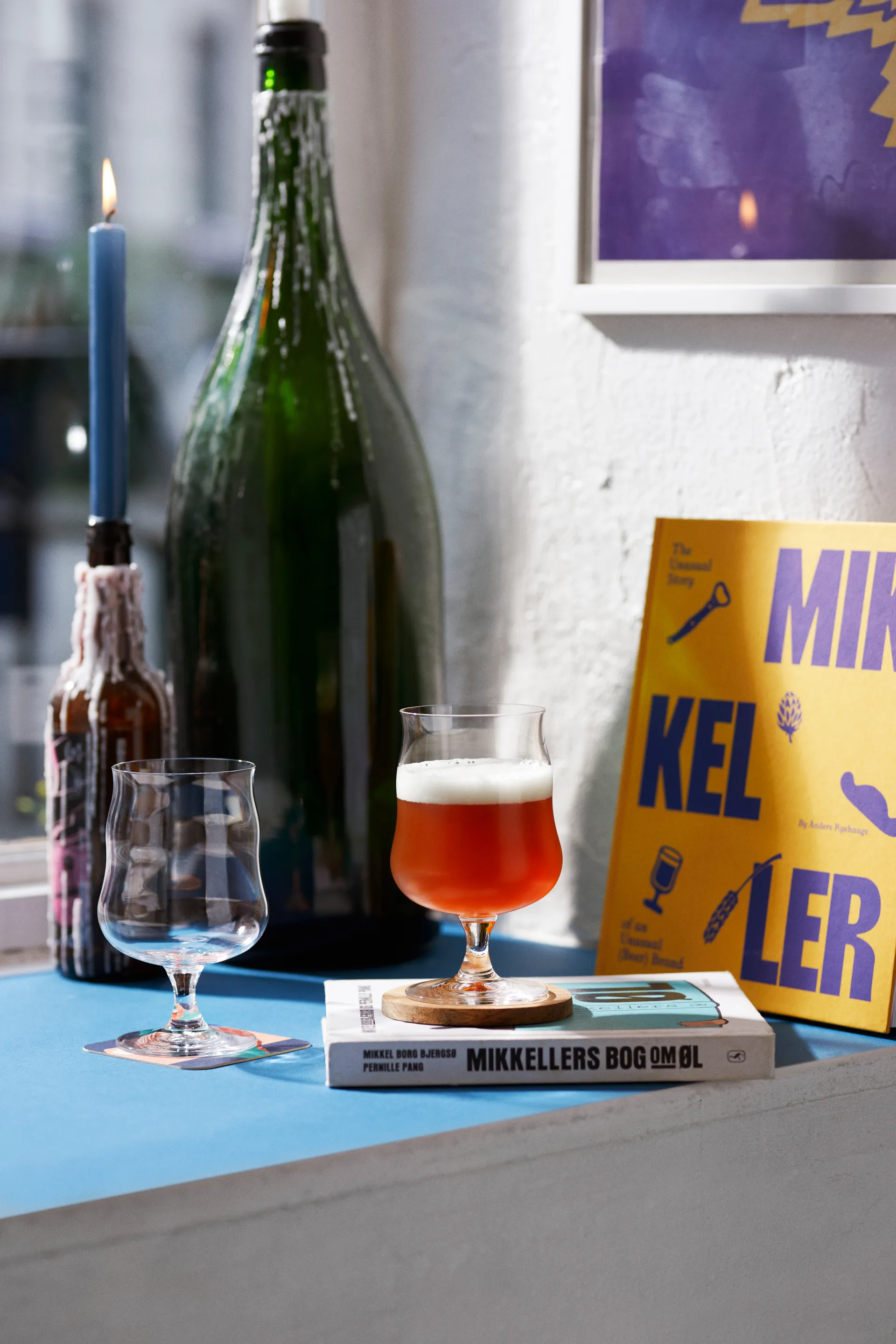 Mikkeller universal 啤酒玻璃杯 两件套装, 40 cl Holmegaard