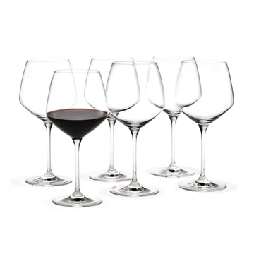 Perfection Bourgogne 酒杯590ml 6件装 - 透明 - Holmegaard