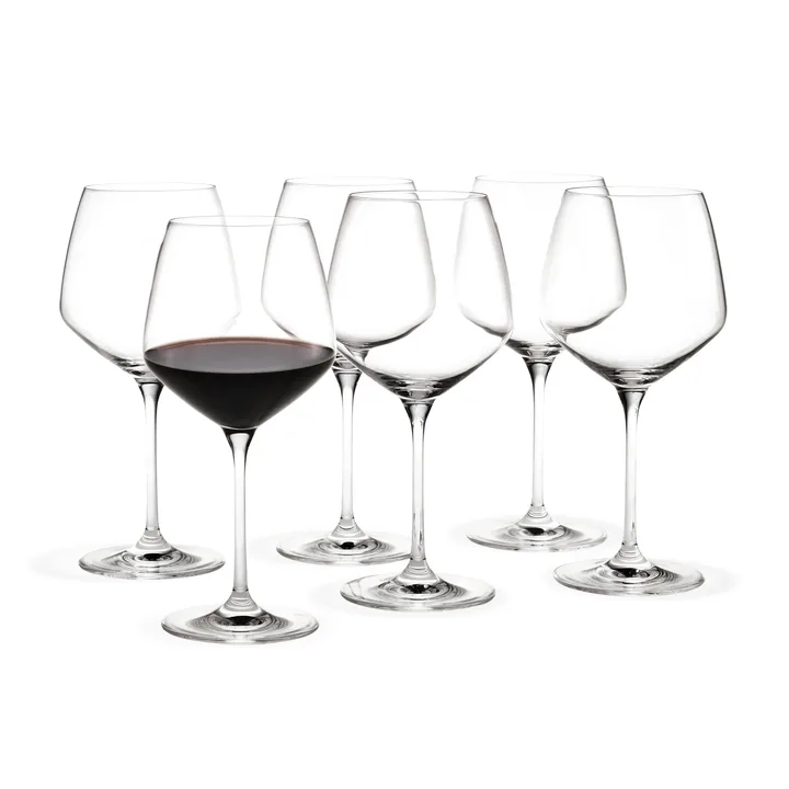 Perfection Bourgogne 酒杯590ml 6件装 - 透明 - Holmegaard