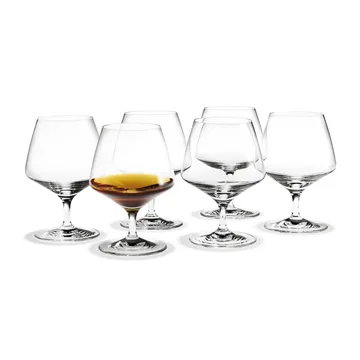 Perfection Cognac Coupé 360ml 6件装 - 透明 - Holmegaard