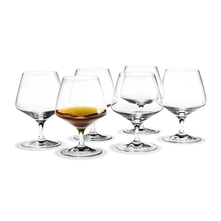 Perfection Cognac Coupé 360ml 6件装 - 透明 - Holmegaard