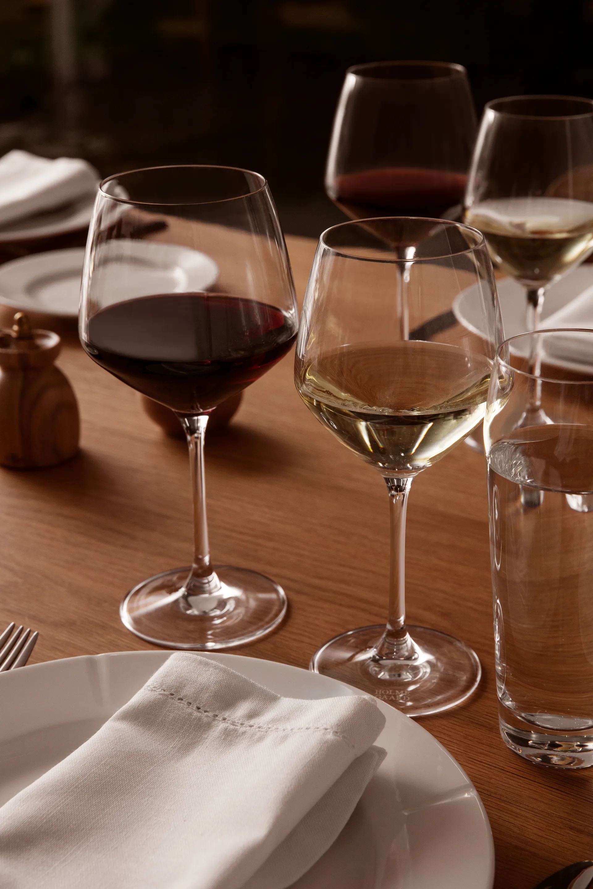 Perfection white 红酒杯 32 cl 6 pack, Clear Holmegaard