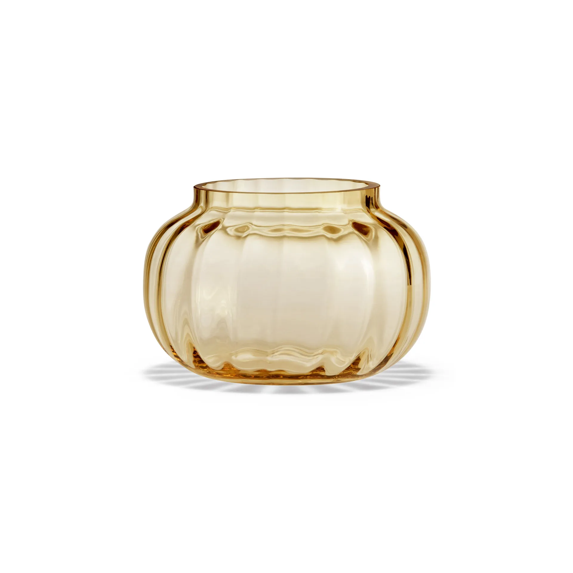 Primula lantern Ø9.5 cm, amber Holmegaard