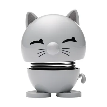 Hoptimist 小猫摆件 7.3cm - 浅灰色 - Hoptimist
