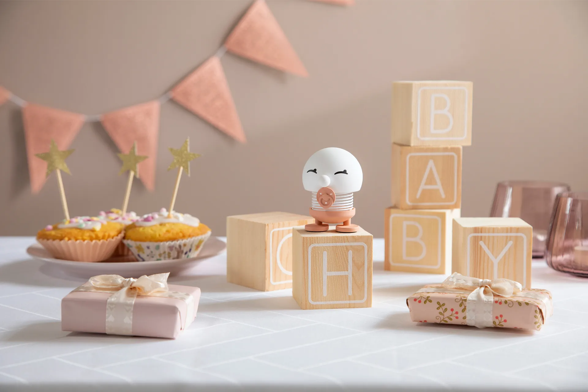 Hoptimist Baby Bumble S 公仔, 红色 Hoptimist