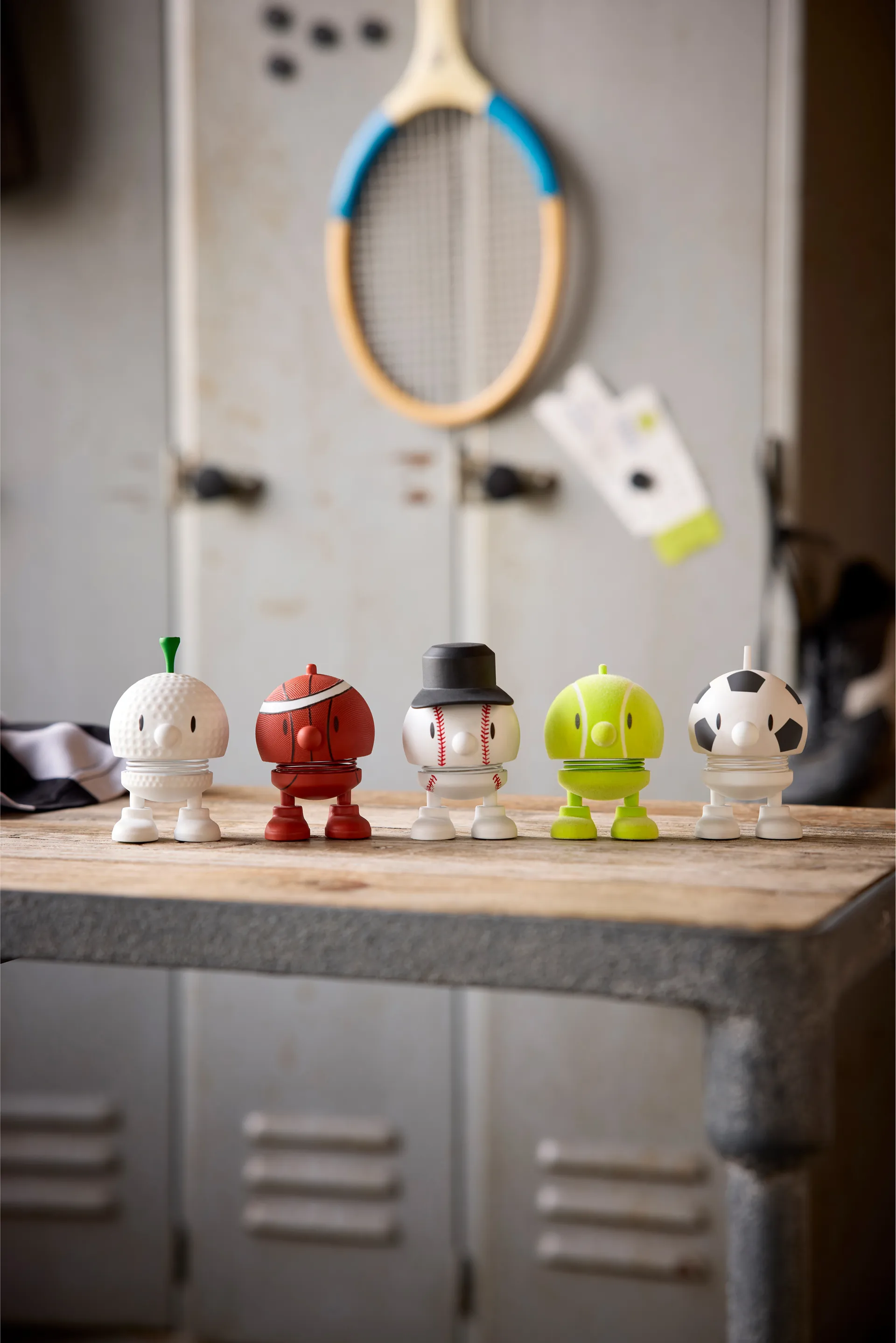 Hoptimist Basketball Bumble S 雕像, 橙色 Hoptimist