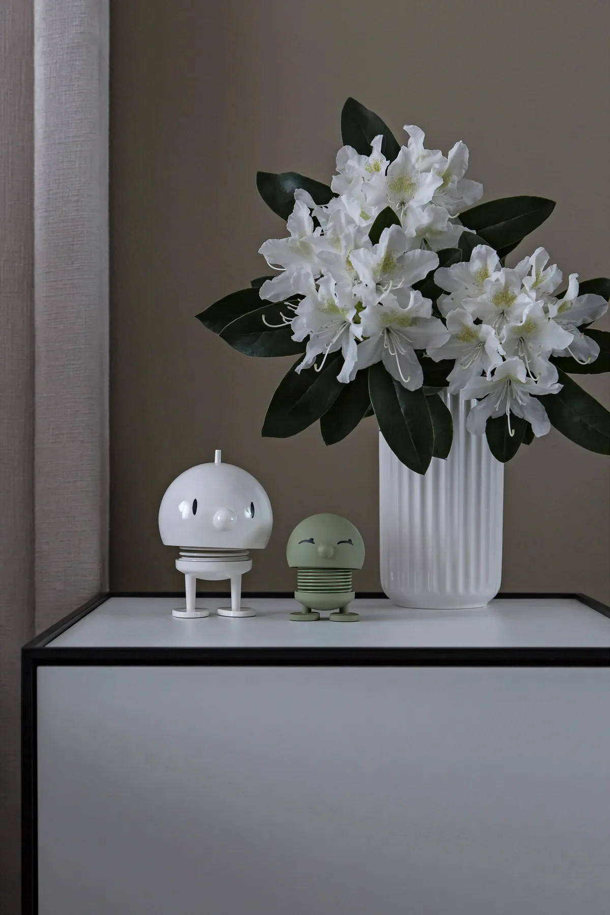Hoptimist Bumble M 摆件, 白色 Hoptimist