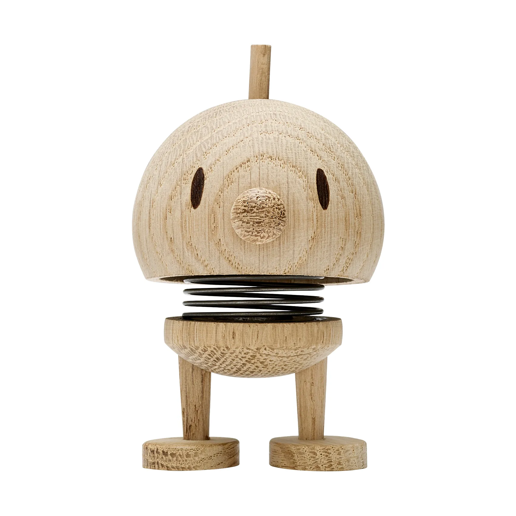 Hoptimist Bumble S figure, Raw oak Hoptimist
