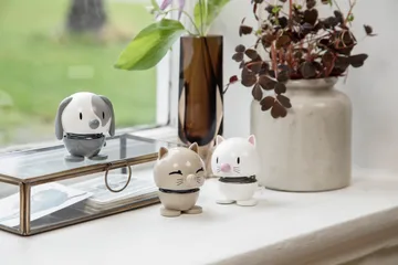 Hoptimist Cat 摆件 7.3 cm - Latte - Hoptimist