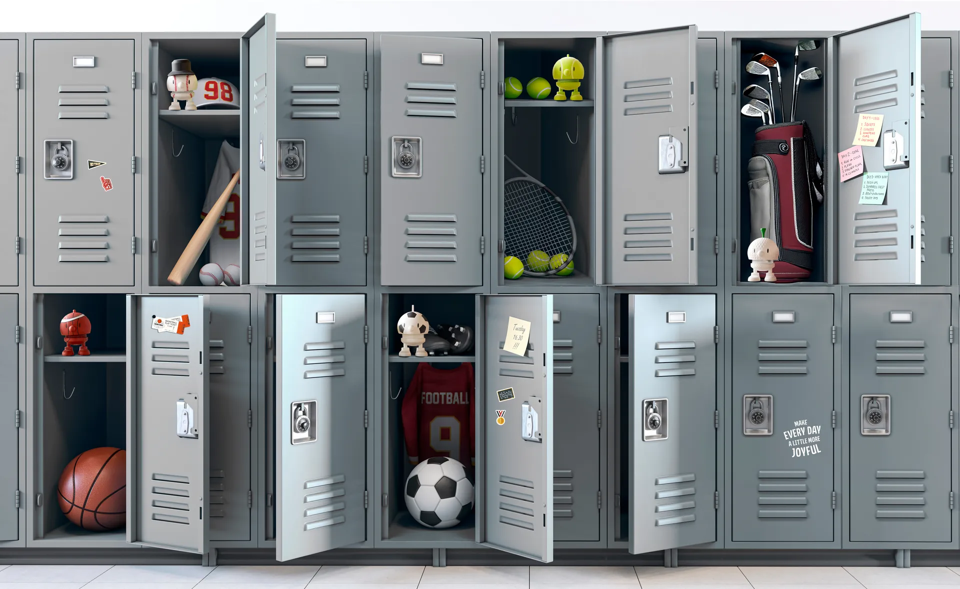 Hoptimist Golf Bumble S figure, 白色 Hoptimist