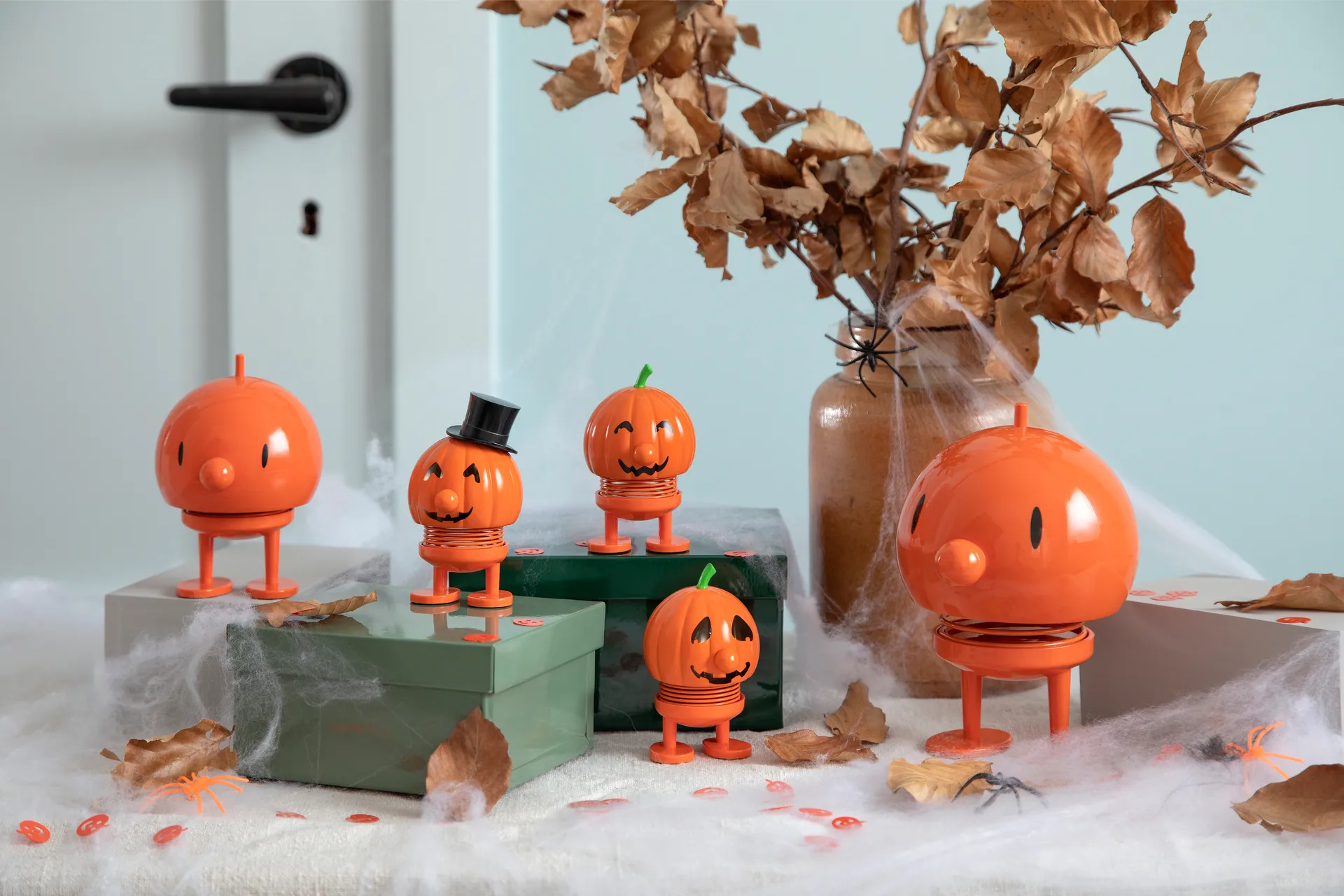 Hoptimist Halloween Scary S figure, 橙色 Hoptimist