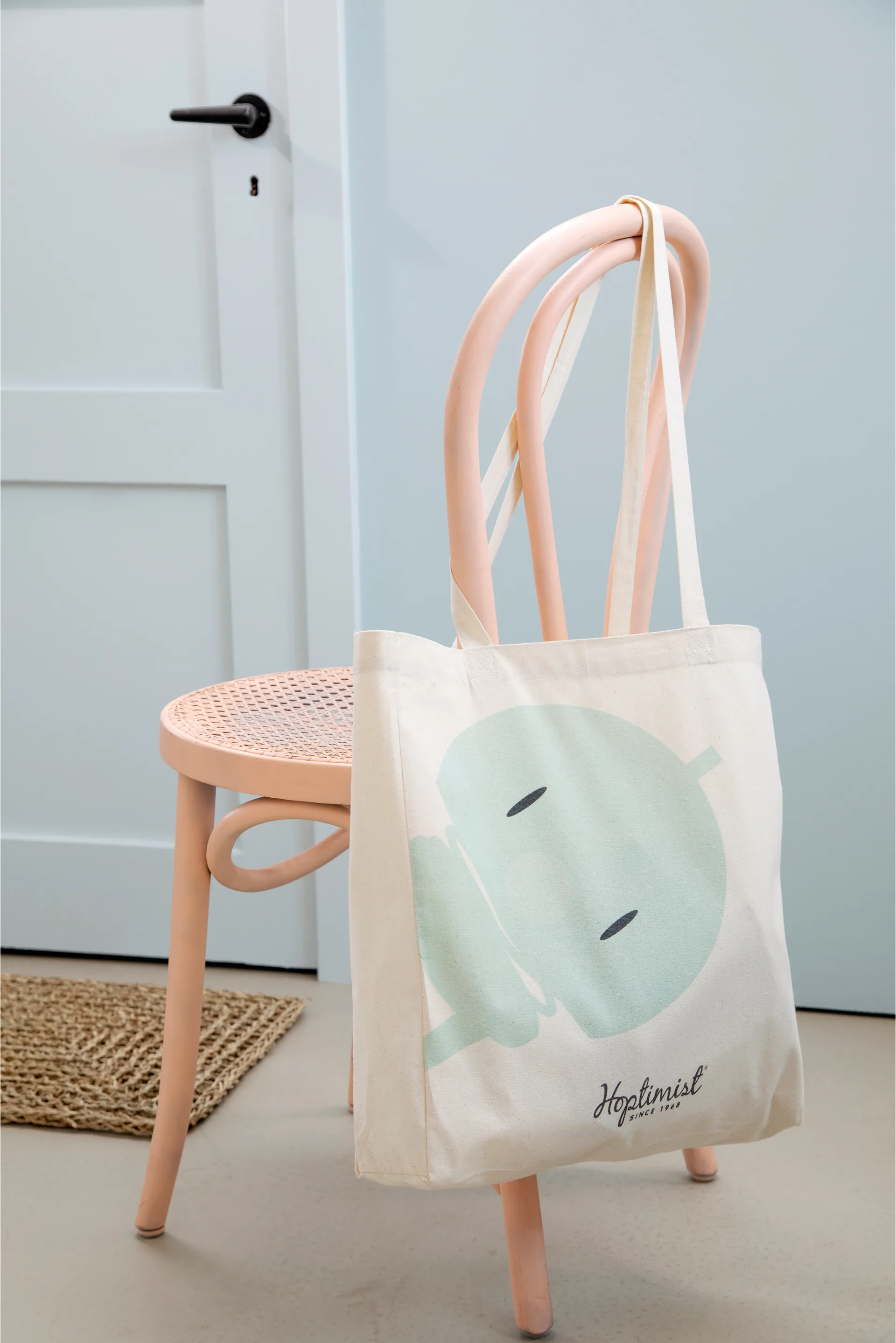 Hoptimist shopper tote bag, 蓝色 Hoptimist