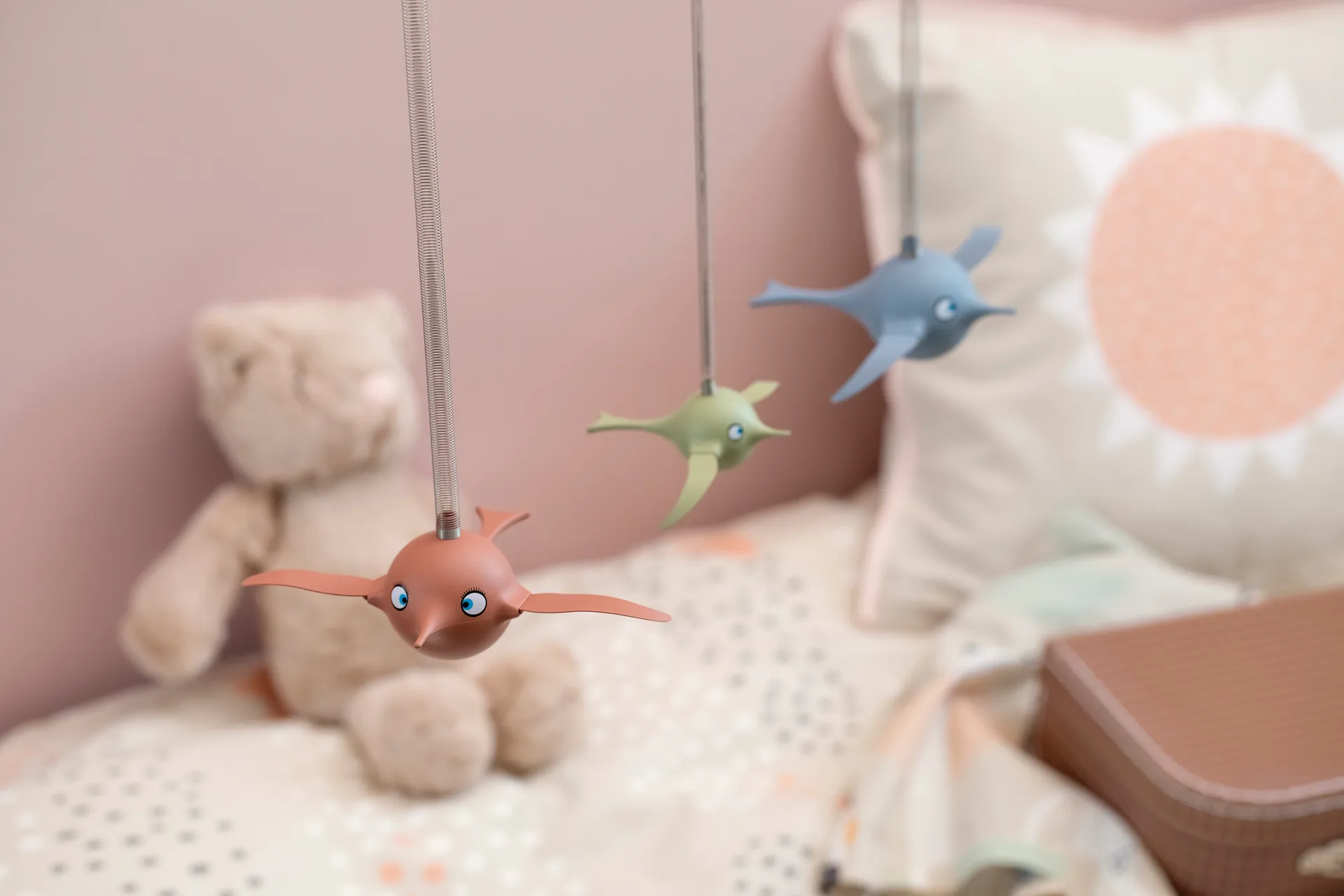 Hoptimist Soft Birdie M 平衡挂件, Sky Hoptimist