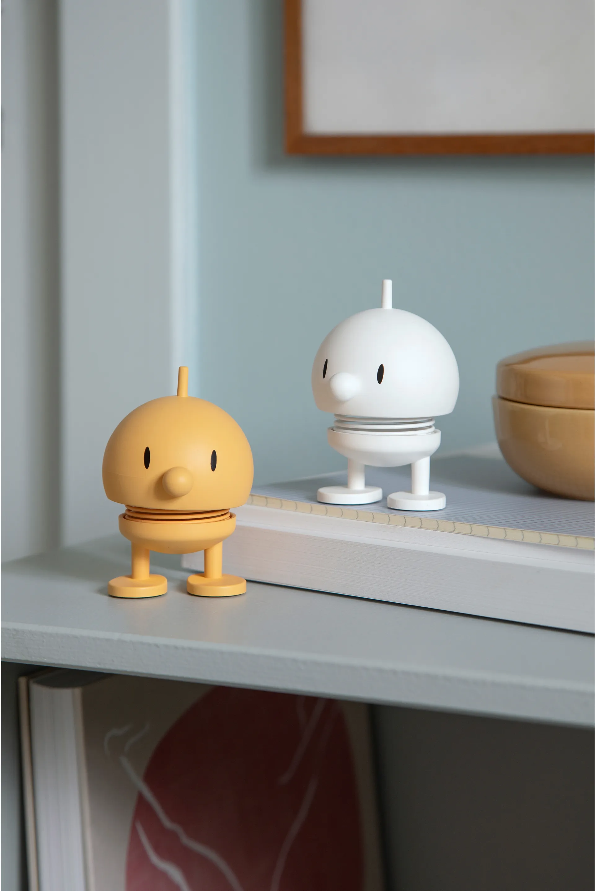 Hoptimist Soft Bumble S 摆件, 白色 Hoptimist