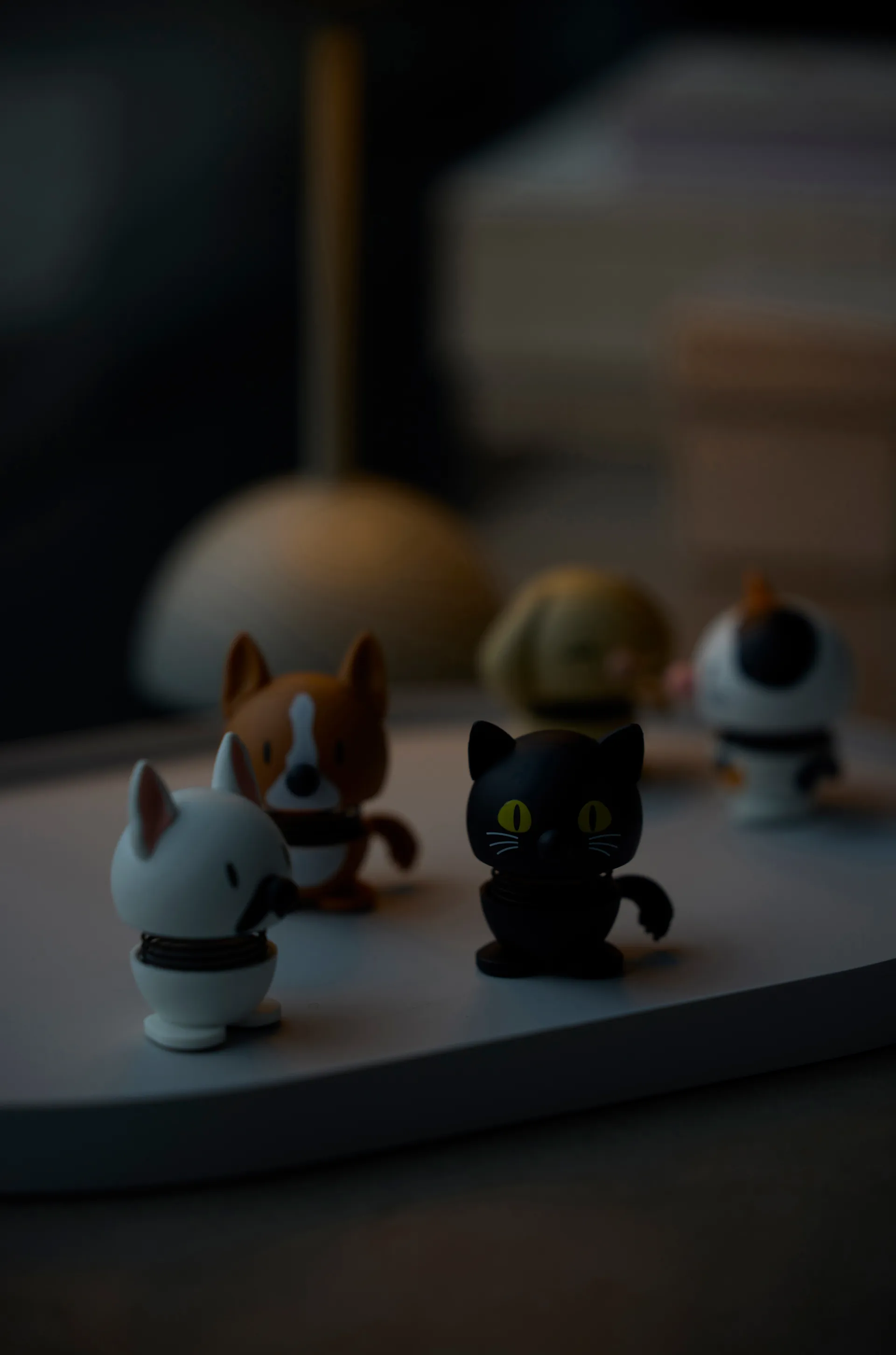 Hoptimist 弹簧玩偶 XS码, 猫咪款_黑色 Hoptimist