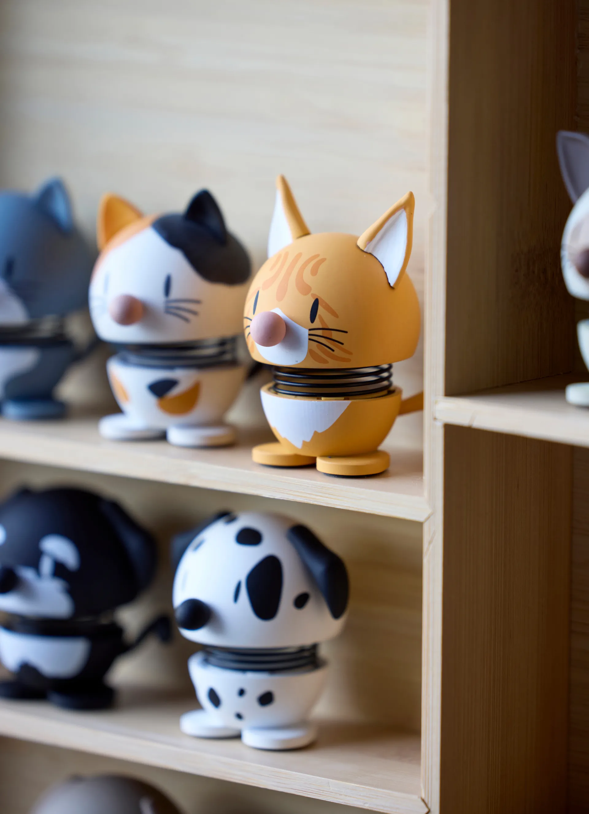 Hoptimist 弹簧玩偶 XS码, 橙色虎斑猫_橙色 Hoptimist