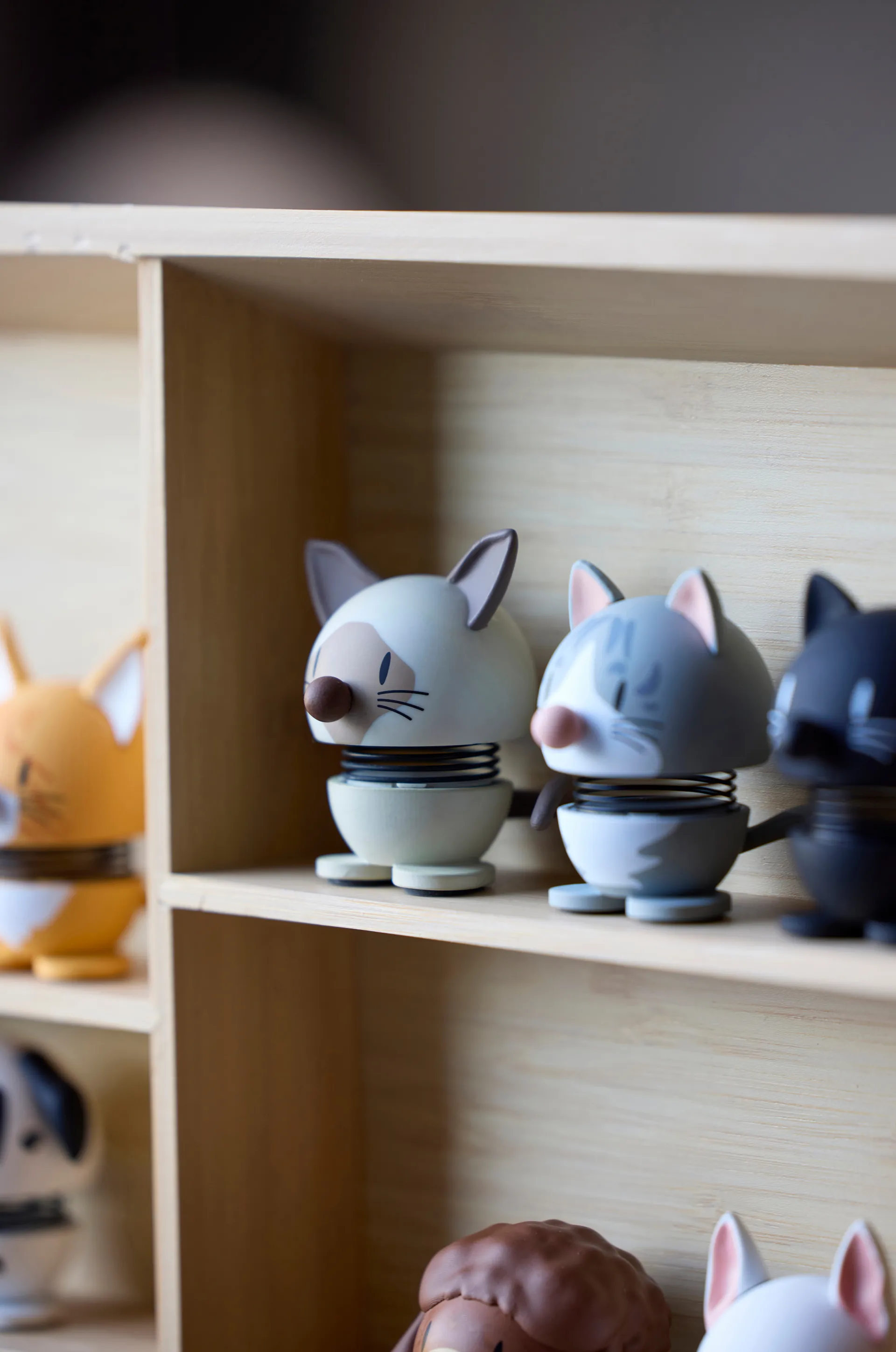 Hoptimist 弹簧玩偶 XS码, 蓝色美国短毛猫_蓝色 Hoptimist