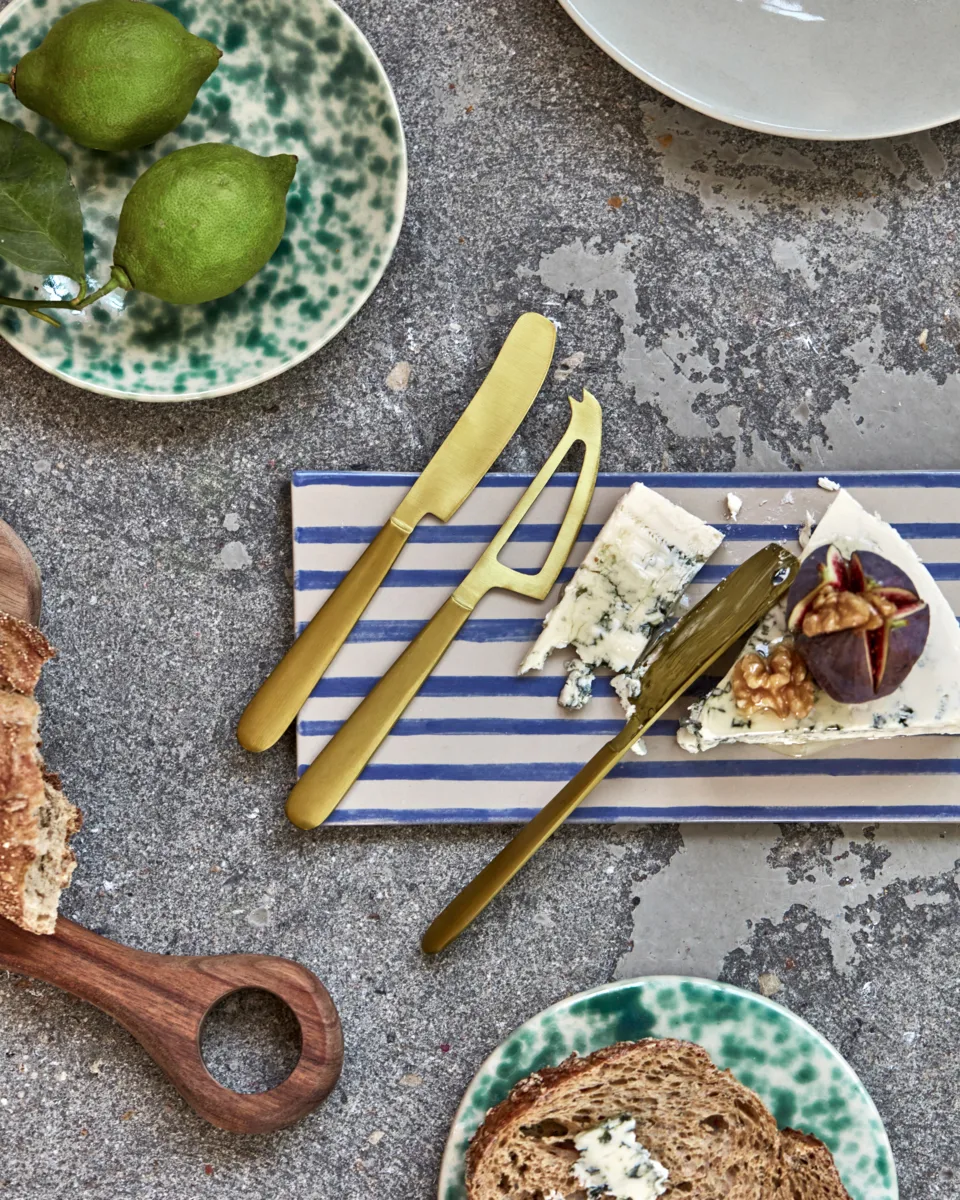 芝士刀 3件, 金色 House Doctor