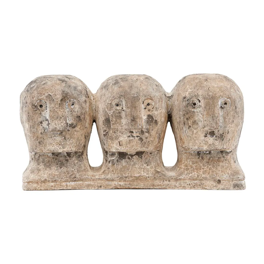 Ancient head decoration, 灰色-棕色 House Doctor