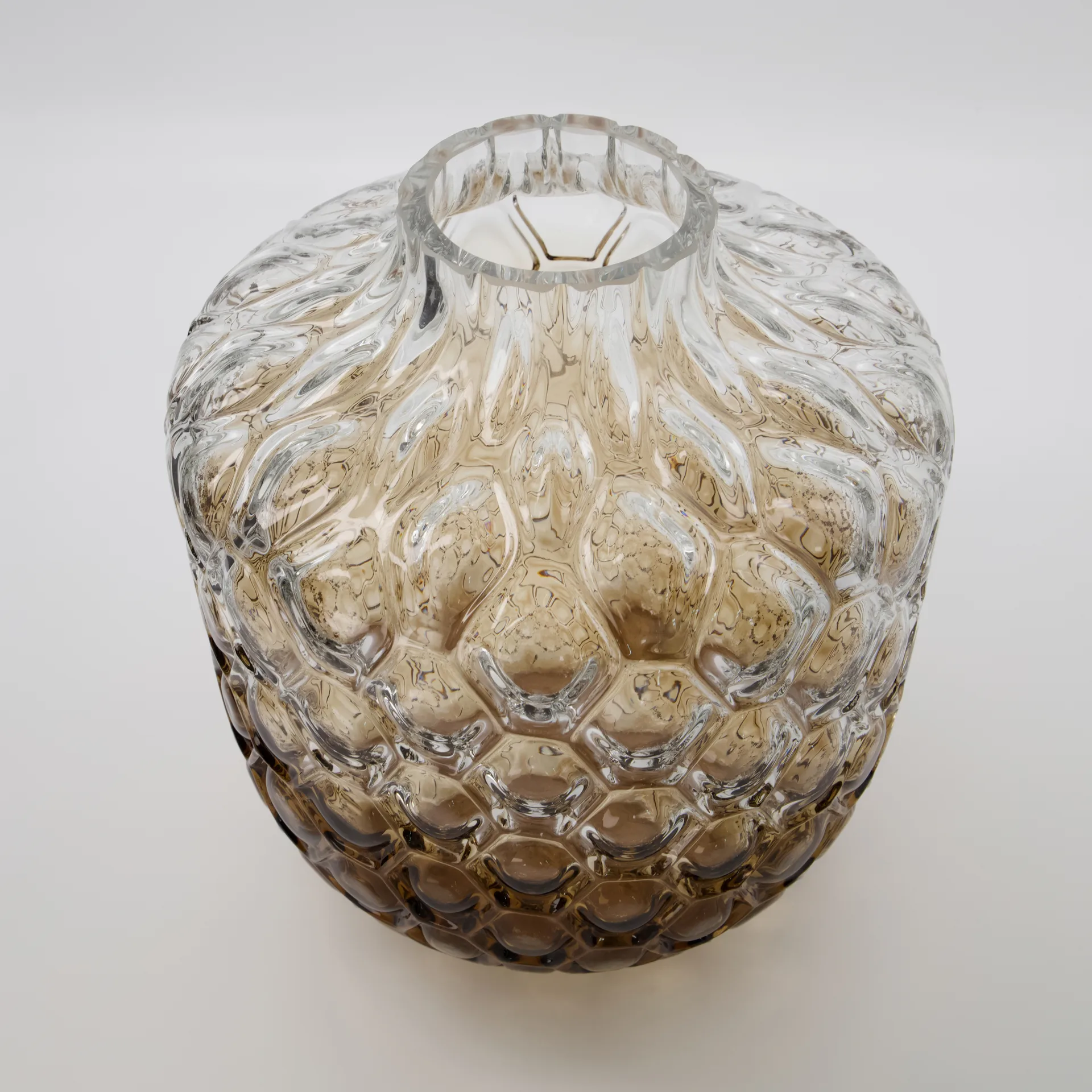 Art Deco 花瓶 31 cm, 棕色 House Doctor