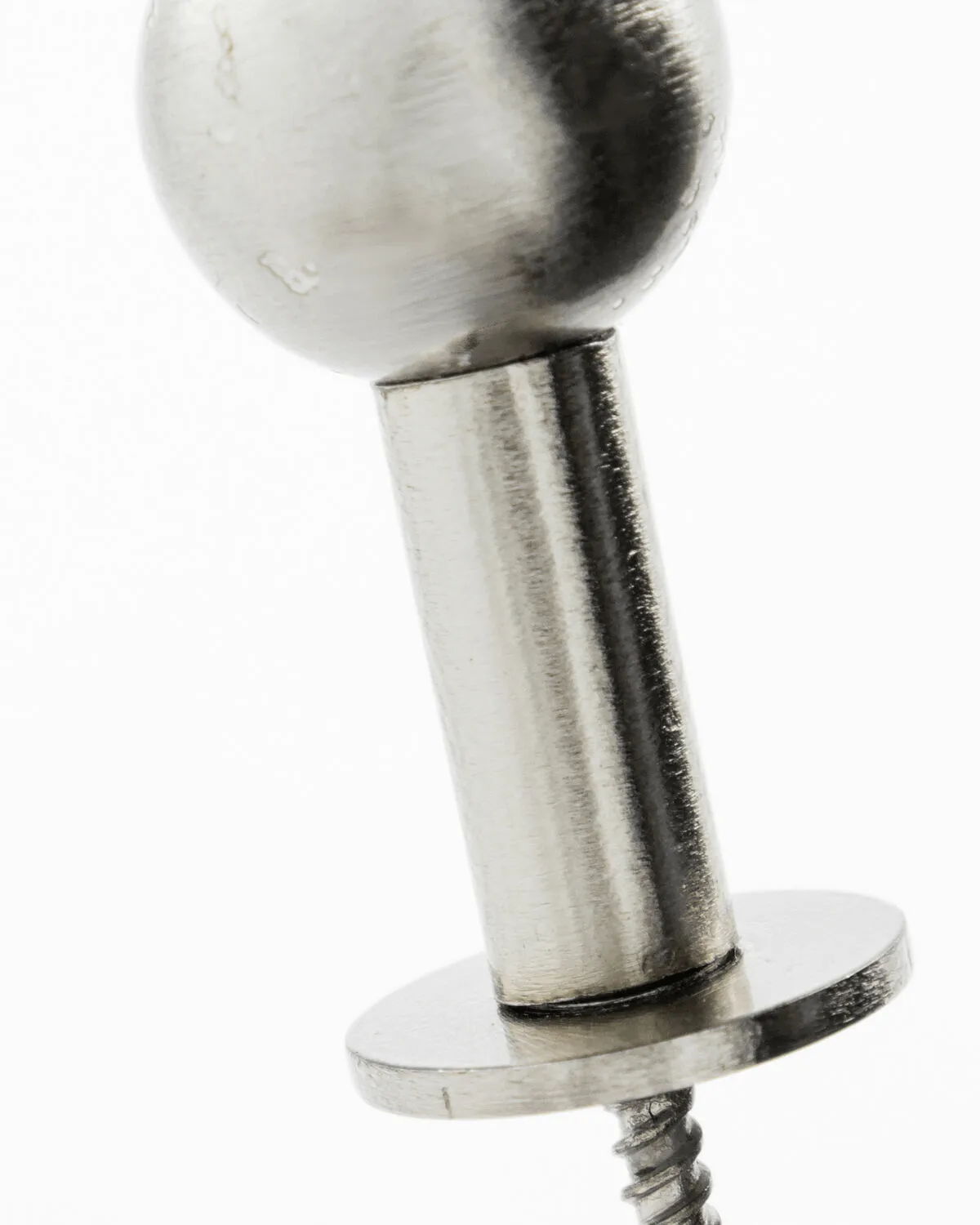 Ball 挂钩 2件装, 银色饰面，直径4x2cm House Doctor