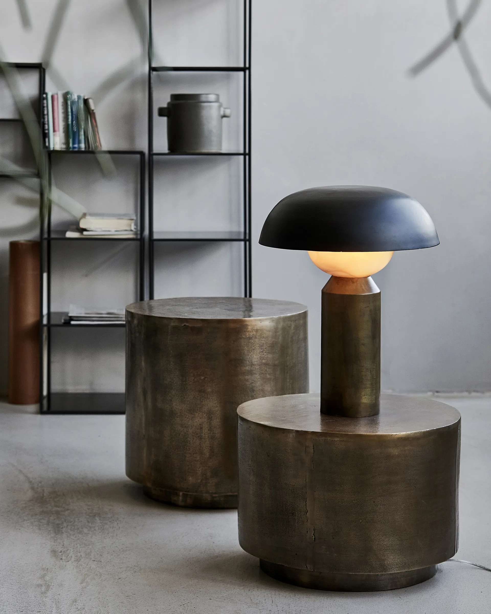 Big fellow 台灯 55 cm, Antique brass House Doctor