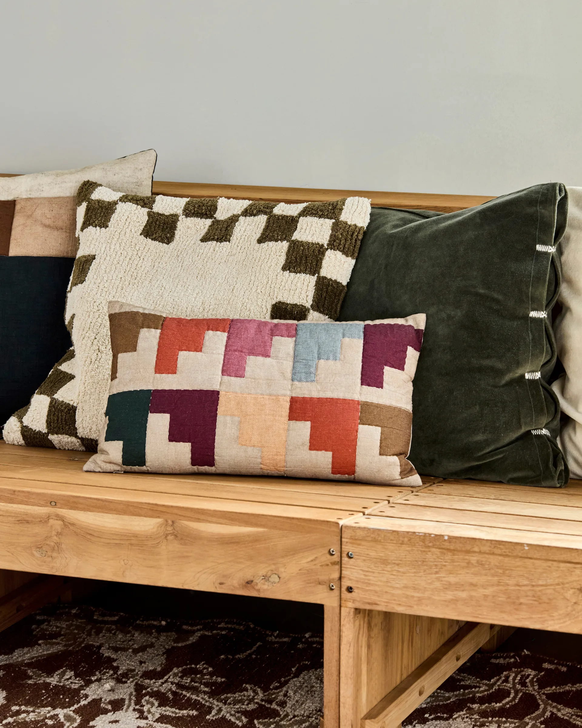 Block 靠枕套 30x50 cm, 彩色 House Doctor