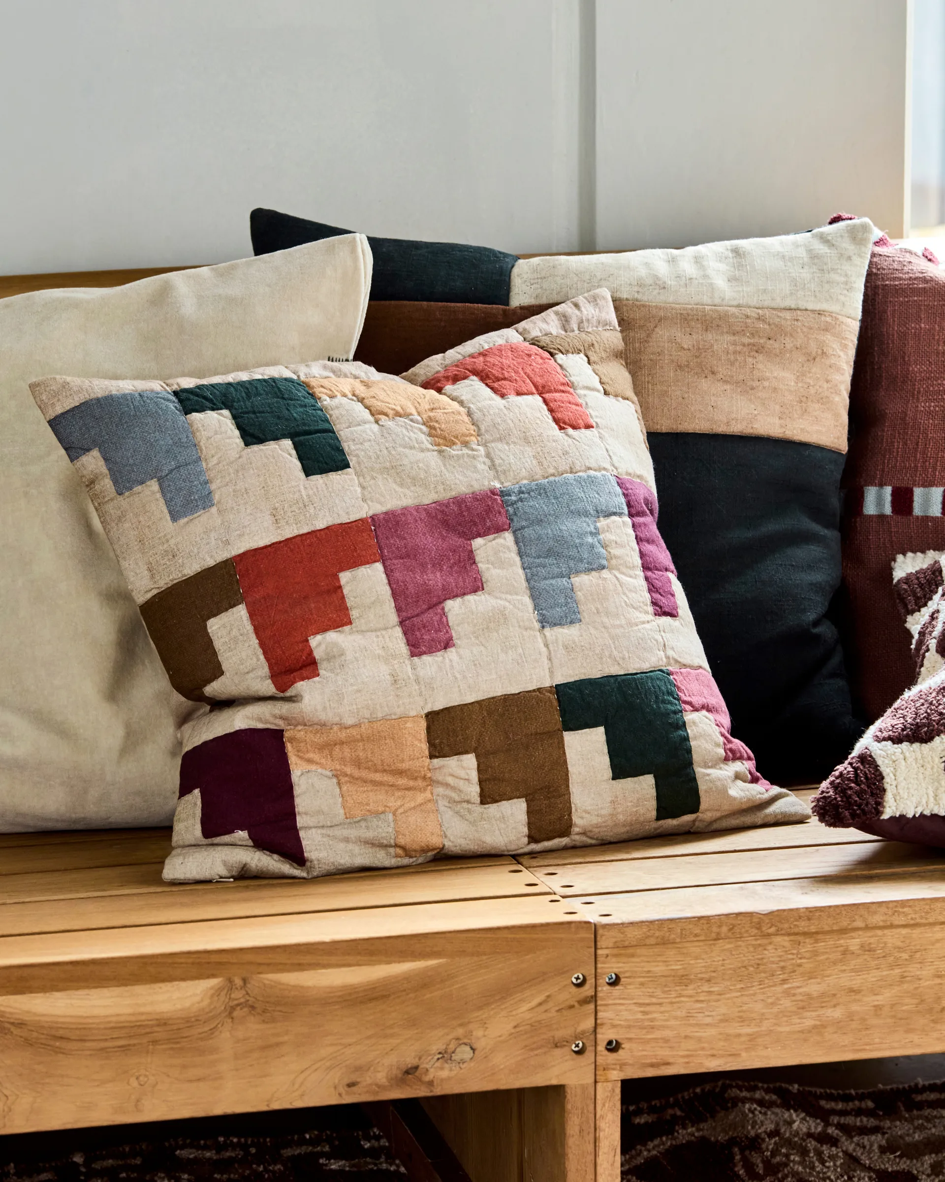 Block 靠枕套 50x50 cm, 彩色 House Doctor