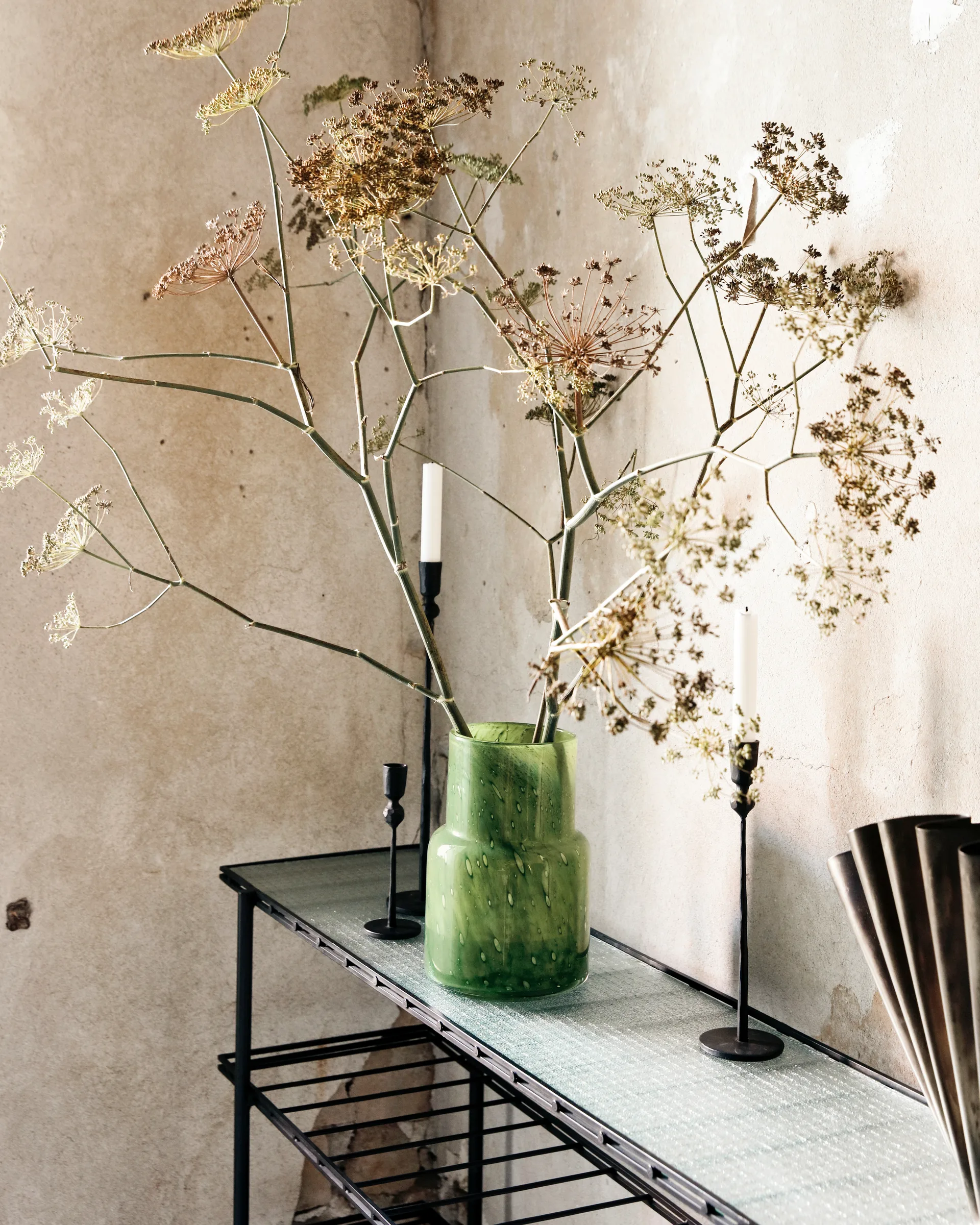 Bole 花瓶 Ø17.5 cm, Dark 绿色 House Doctor