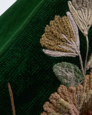 Bota 靠枕套 - 绿色-粉色, 50x50 cm - House Doctor