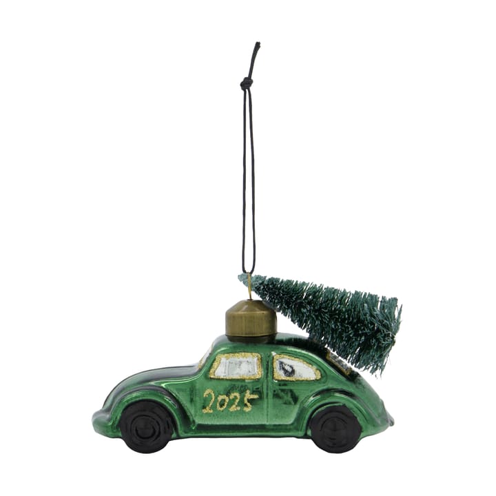 Car Christmas 装饰品 - 绿色-金色 - House Doctor