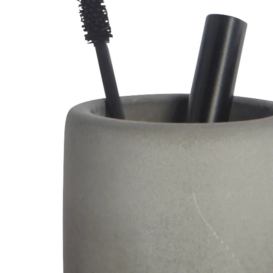Cement toothbrush holder, concrete House Doctor