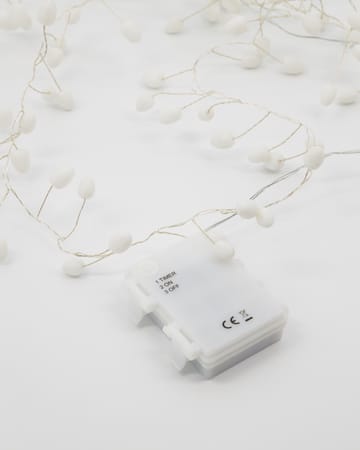 Cher light string 250 cm - 白色-银色 - House Doctor