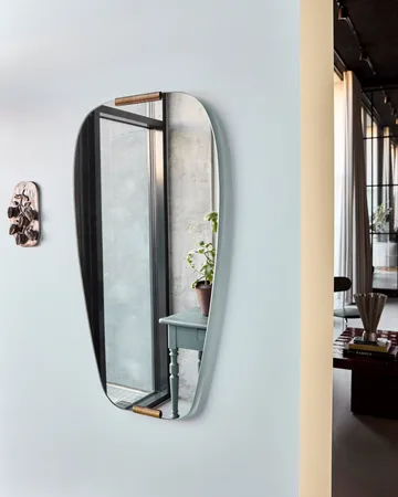 Clips 镜子 54.5x100 cm - Golden - House Doctor