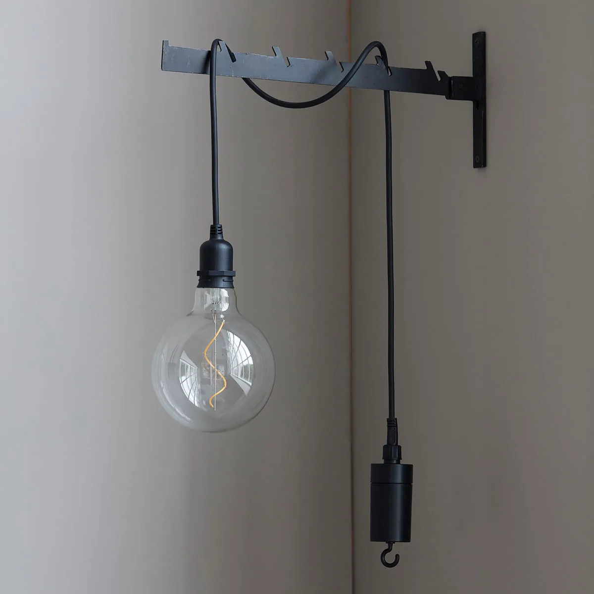 Coso battery-driven ceiling 灯, 黑色 House Doctor