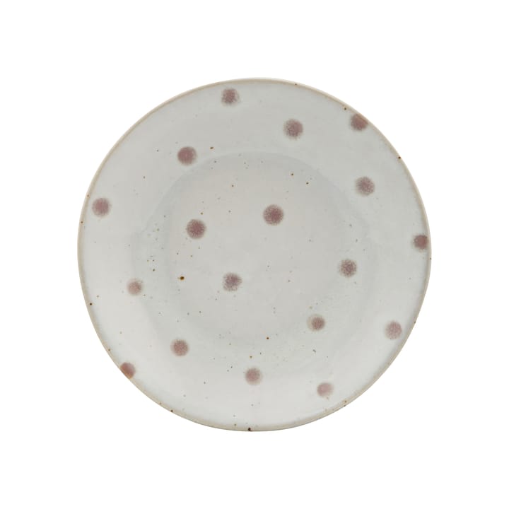 Dots 盘子 Ø15.7 cm - 白色-绿色 - House Doctor