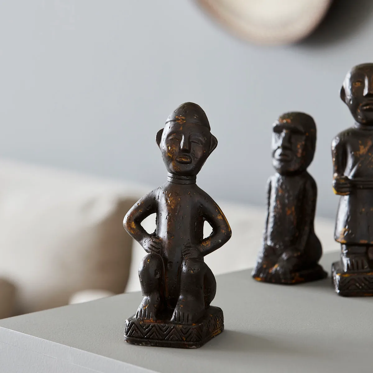 Figure skulptur 19 cm, 黑色 House Doctor