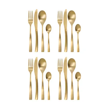 Golden 刀叉勺 套装 16件 - Golden - House Doctor