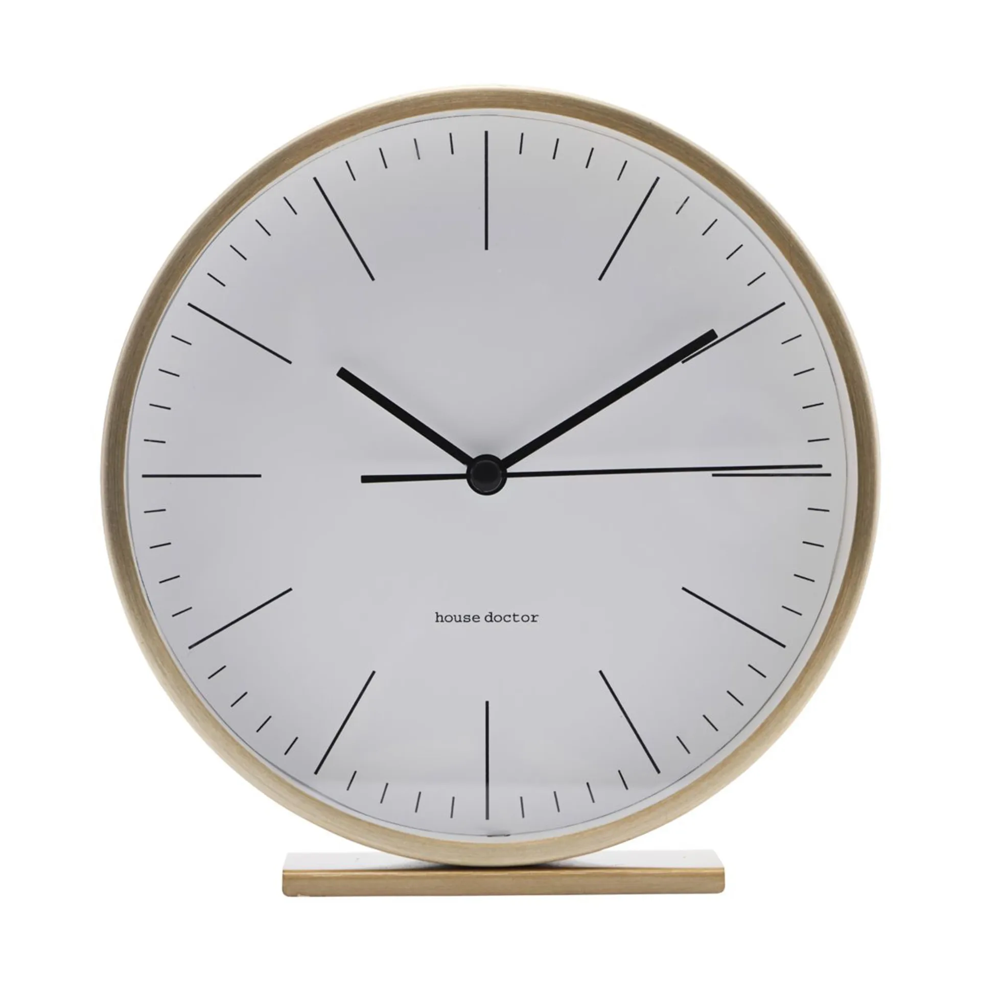 Hannah 桌子-top clock 15 cm, gold House Doctor